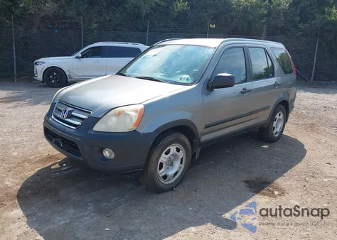2006 Honda Cr-V Lx from USA, damaged, VIN SHSRD78566U403682